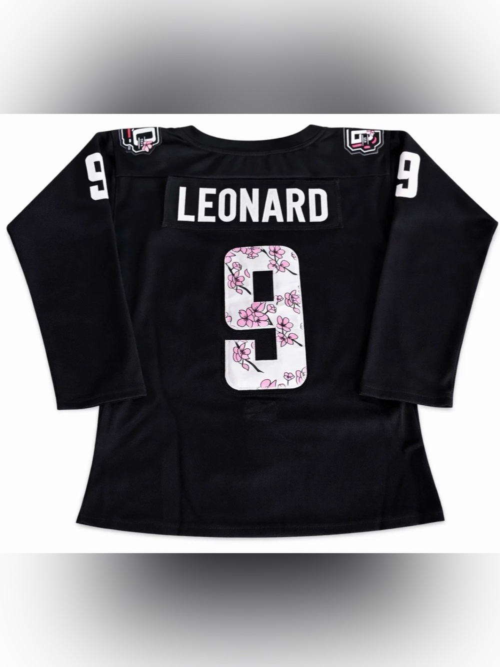 Ryan Leonard Women’s Washington Capitals Black Cherry Blossom Jersey